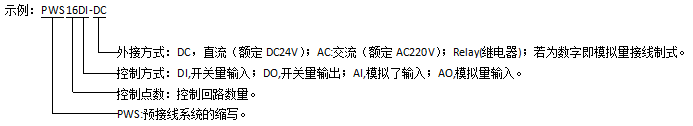 預(yù)接線系統(tǒng)：PWS 16DI-DC/AC 開關(guān)量輸入